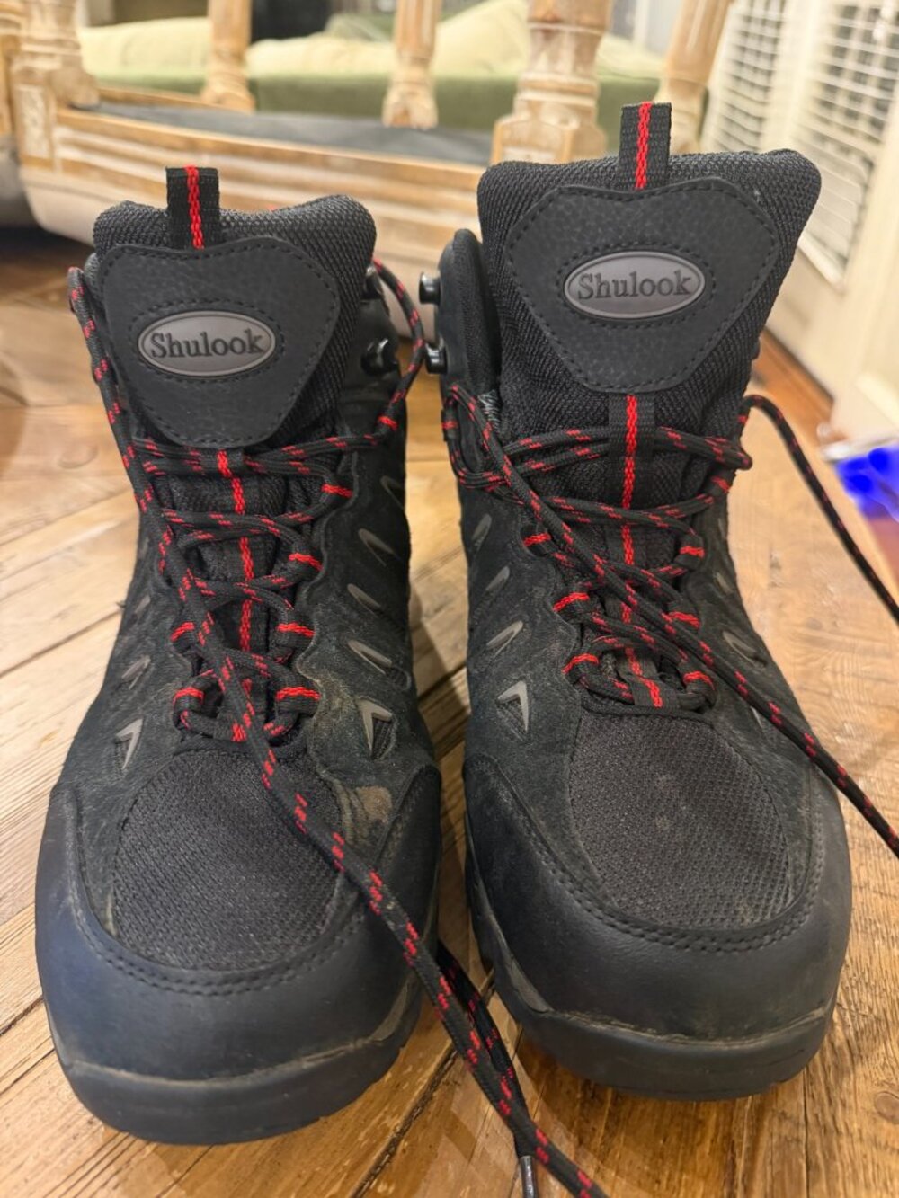 Shulook SL-TEX Men's Waterproof Hiking Boots Size 9